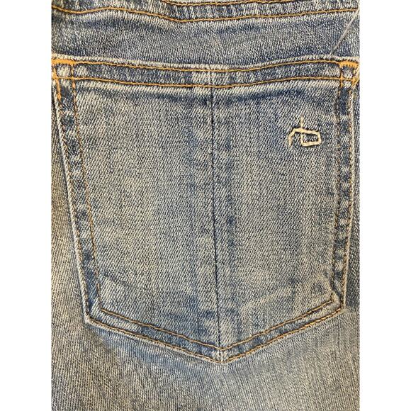 Rag & Bone Jeans Womens Size 27 Dash Distressed Blue Skinny Blue Casual Festival - Picture 3 of 14